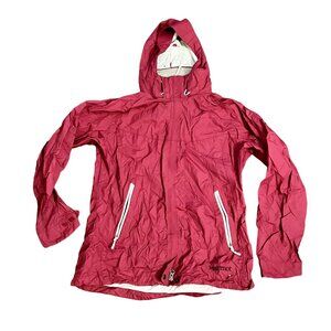 Marmot Maroon Windbreaker rain jacket Women's Size M